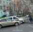 Легковушка влетела в забор после ДТП в Мурманске - SeverPost.ru