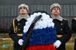 В Долине Славы состоялся траурный митинг и захоронение останков красноармейцев