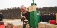 В Долине Славы состоялась церемония захоронения останков советских воинов, погибших в годы Великой Отечественной войны - Арктик-ТВ