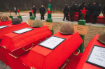 В Долине Славы под Мурманском захоронили останки 42 советских воинов