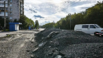 Погода на стороне дорожников. Проспект Героев-Североморцев в Мурманске всё же закатают в асфальт