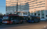 Северяне пожаловались на переполненный транспорт. В автобусы просто не влезть