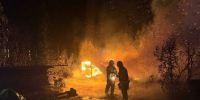 Снегоход и квадроцикл не удалось спасти из пожара в Кандалакше - Мурманский вестник