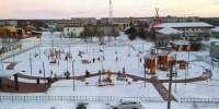 В Ловозере завершилось благоустройство общественной территории - Мурманский вестник