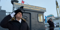 На Северном флоте назвали противодиверсионный катер именем Героя Российской Федерации Романа Манкевича - Арктик-ТВ
