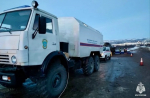 В Мурманской области ликвидировали последствия ДТП с бензовозом