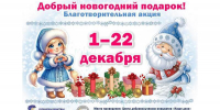 Акция «Добрый новогодний подарок»! - Детско-юношеская библиотека