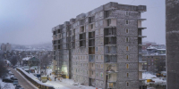 Строители показали, на каком этапе новый жилой дом в Мурманске - Телекомпания ТВ-21