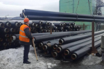 В Североморск доставили две фуры труб для ремонта сетей