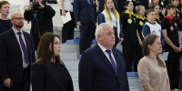 22 декабря Уполномоченный по правам человека в Мурманской области посетил командную игру «Агенты безопасности на защите Отечества», которая прошла в Губернаторском лицее Мурманска - Уполномоченный по правам человека