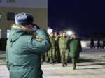 Во время торжественного митинга, посвящённого 11-й годовщине со дня образования 80-й арктической отдельной мотострелковой бригады, военнослужащим вручили награды – медали участника СВО