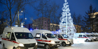 Муниципалитеты региона получат 20 новых автомобилей скорой помощи: ключи от них сегодня передал губернатор Андрей Чибис - Правительство Мурманской области