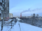 В домах Североморска продолжаются аварийные работы