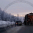 На трассе Апатиты - Кировск едва не произошла авария [видео] - SeverPost.ru