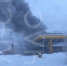 В Мурманске горит заправка «Роснефти» - SeverPost.ru