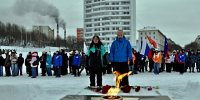 В Североморске прошёл праздничный митинг, посвящённый Дню защитников Отечества - Арктик-ТВ