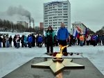В Североморске прошёл праздничный митинг, посвящённый Дню защитников Отечества