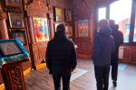 Подростки, состоящие на учете в апатитском филиале уголовно-исполнительной инспекции УФСИН посетили храм
