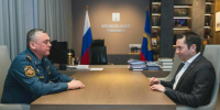 Андрей Чибис провёл рабочую встречу с Дмитрием Плотниковым - Мурманский вестник