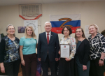 Уважаемые земляки, сегодня поздравил с наступающим Международным женским днем замечательных мурманчанок - членов благотворительной организации "Золотые Руки Ангела" филиала в городе Мурманске