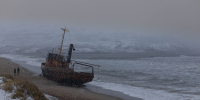 волны в Баренцевом море - ИА Nord-News.Ru