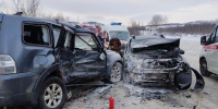 Очередная страшная авария лоб в лоб в Заполярье - Телекомпания ТВ-21