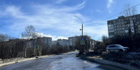 пешеходный переход в Мурманске - ИА Nord-News.Ru