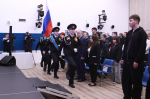 Фотовыставка "Отец Героя" открылась в Мурманском строительном колледже им. Н.Е. Момота