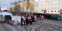 В Заозерске почтили память экипажа атомной подводной лодки "Комсомолец" - Областная дума