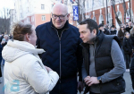 «Характер, сила, стержень, воля - это о североморцах», - губернатор Андрей Чибис со сцены поздравил флотскую столицу с юбилеем