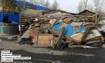 В поселке Зашеек снос гаража почти лишил местных жителей площадки для крупногабаритных отходов