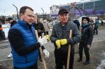 В городе-герое состоялся Всероссийский субботник