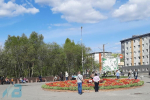 Тюльпаны радуют северян в культурно-парковом комплексе имени О. Найденова