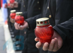 В День памяти и скорби североморцы зажгли свечи возле двух мемориалов