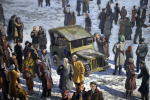 Фрагмент картины «День Победы в Мурманске».