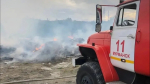 13 спасателей тушили пожар в мурманском автогородке