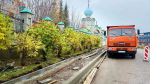 В Мурманске продолжаются дорожные ремонты
