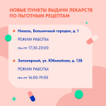 В Мурманской области изменились адреса выдачи льготных лекарств