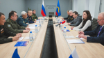 Губернатор Андрей Чибис провёл встречу с делегацией Объединённого штаба ОДКБ